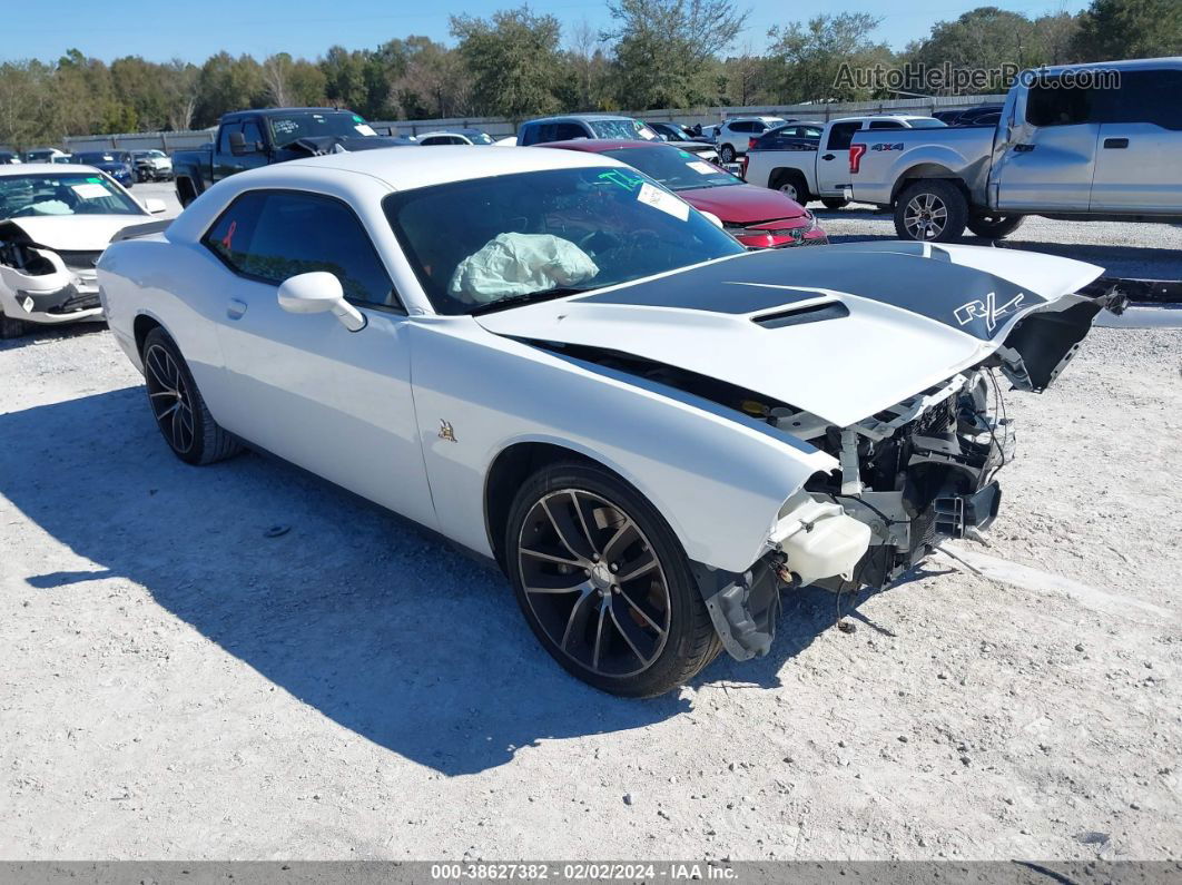 2015 Dodge Challenger R/t Scat Pack White vin: 2C3CDZFJ4FH701008