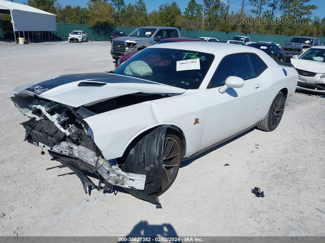 2015 Dodge Challenger R/t Scat Pack White vin: 2C3CDZFJ4FH701008