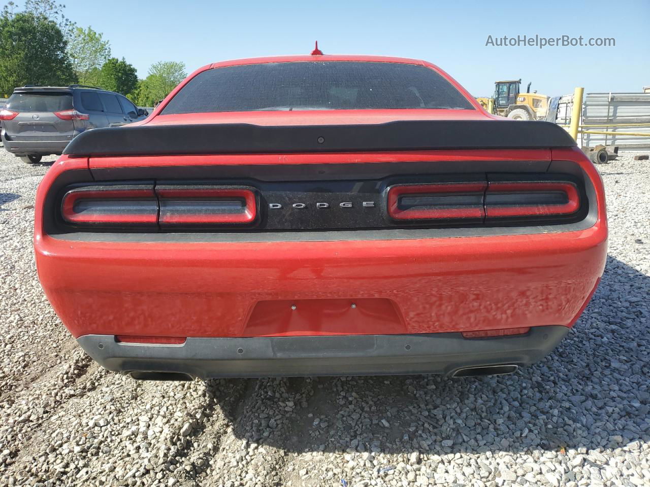 2015 Dodge Challenger R/t Scat Pack Red vin: 2C3CDZFJ4FH782317