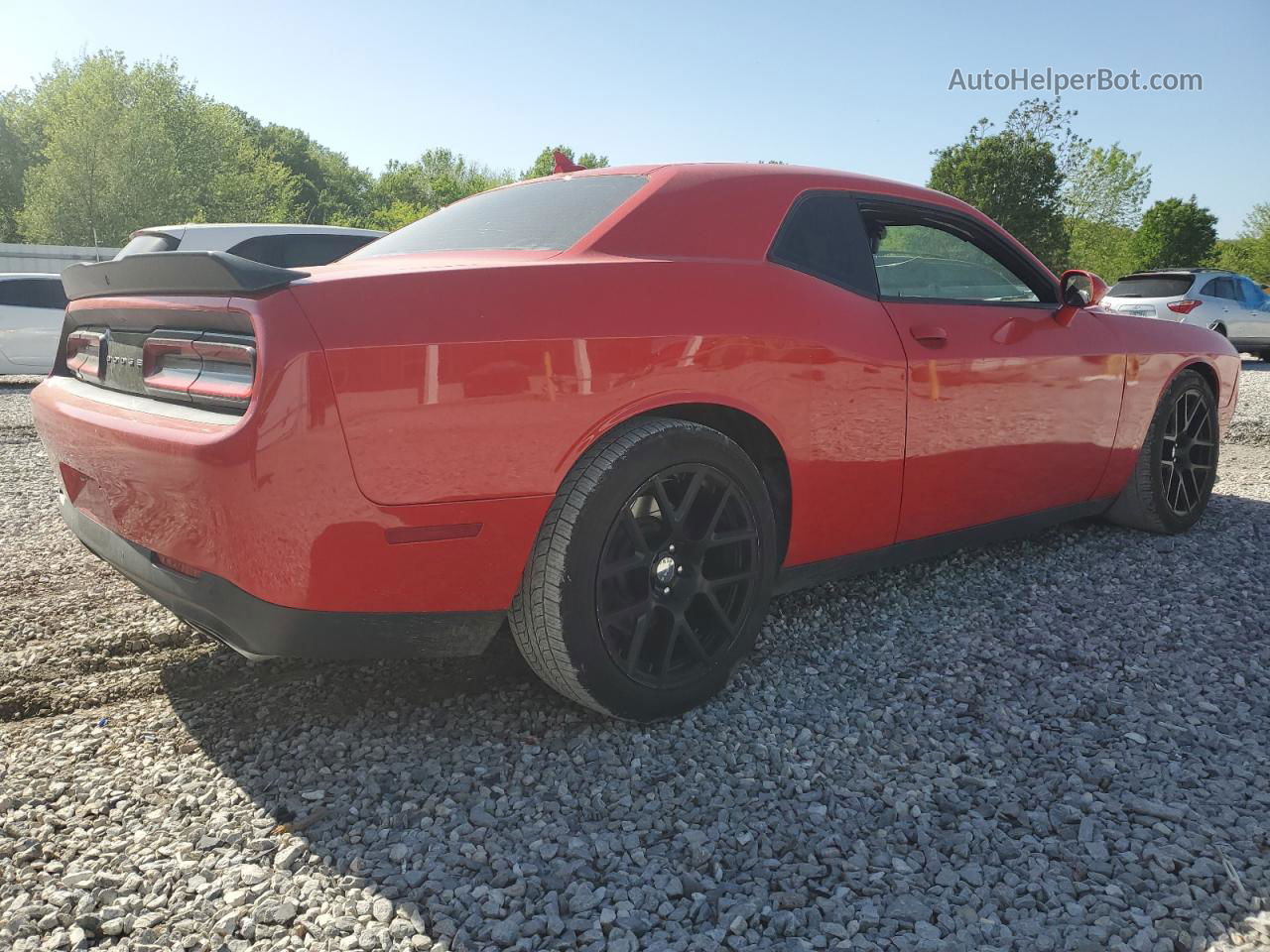 2015 Dodge Challenger R/t Scat Pack Red vin: 2C3CDZFJ4FH782317