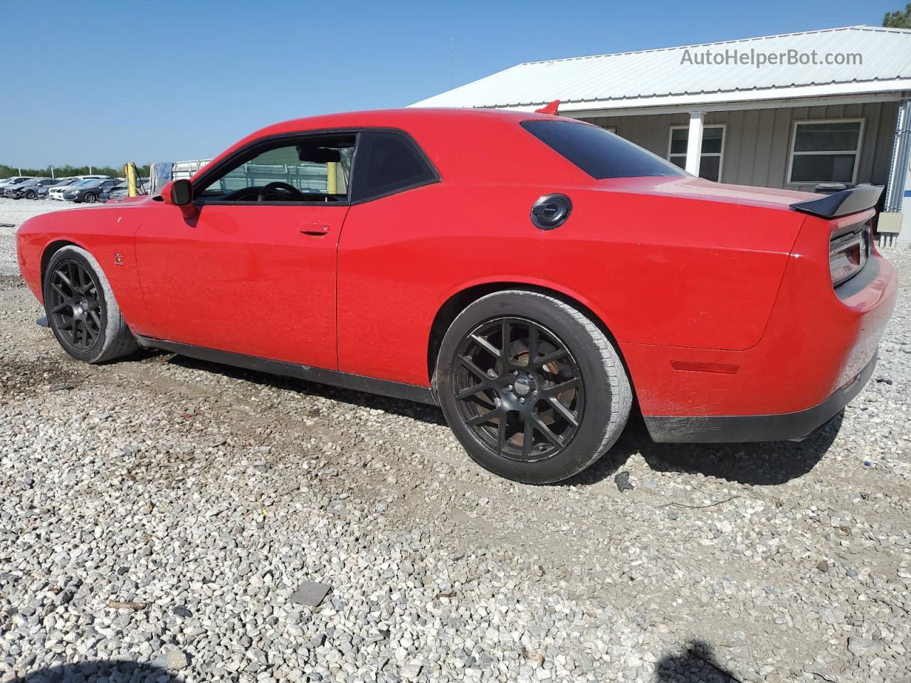 2015 Dodge Challenger R/t Scat Pack Red vin: 2C3CDZFJ4FH782317