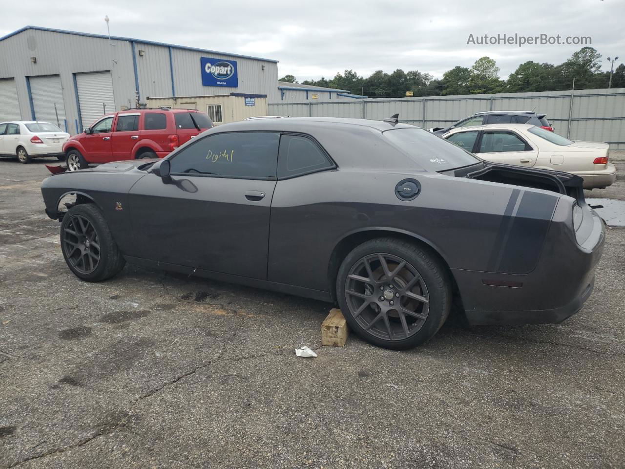 2016 Dodge Challenger R/t Scat Pack Charcoal vin: 2C3CDZFJ4GH152590