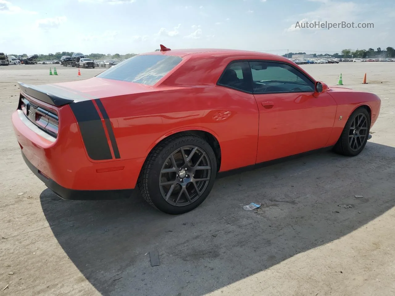 2016 Dodge Challenger R/t Scat Pack Red vin: 2C3CDZFJ4GH255122