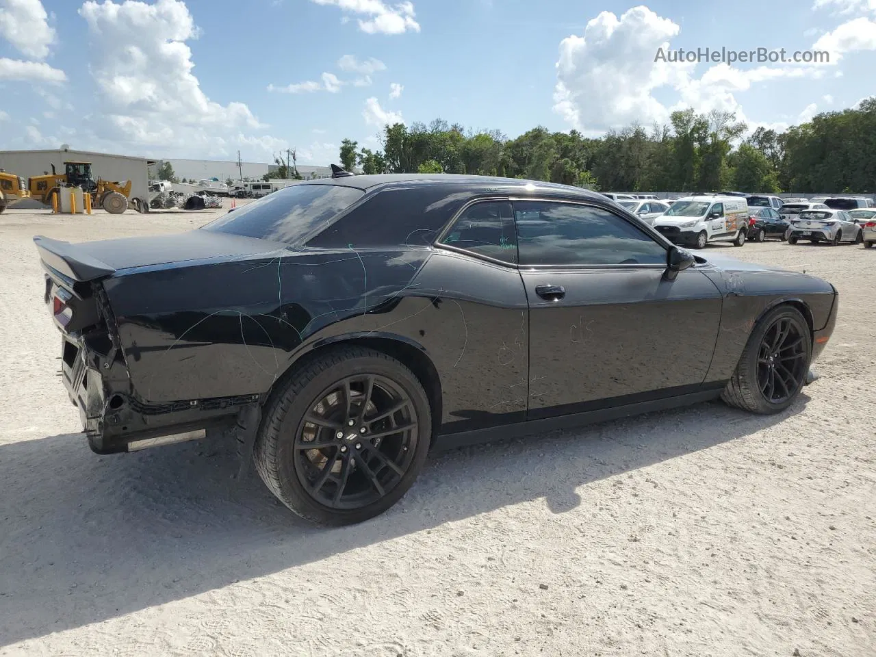 2018 Dodge Challenger R/t 392 Черный vin: 2C3CDZFJ4JH149714