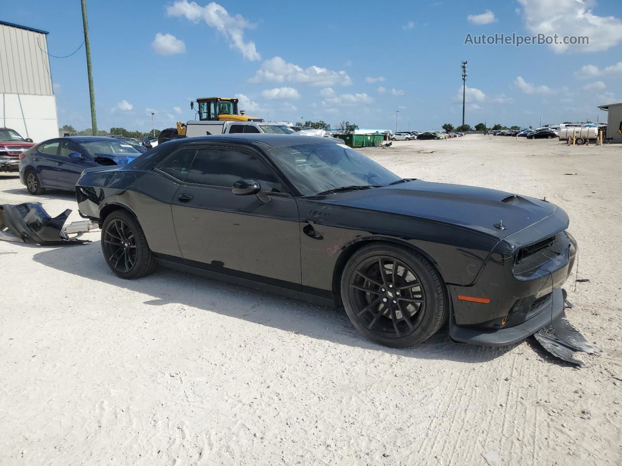 2018 Dodge Challenger R/t 392 Черный vin: 2C3CDZFJ4JH149714