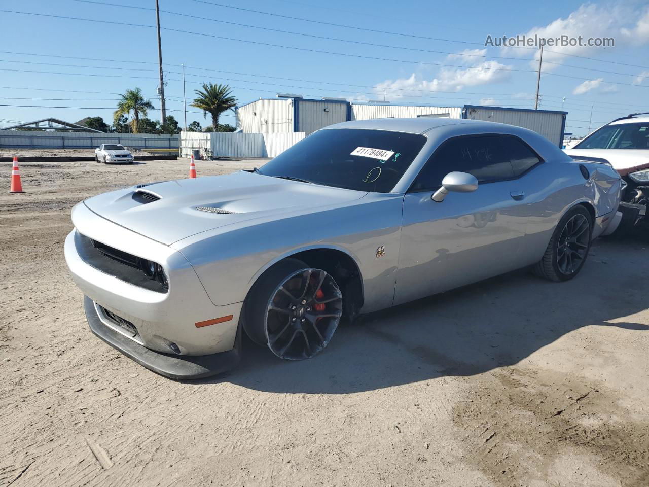 2022 Dodge Challenger R/t Scat Pack Silver vin: 2C3CDZFJ4NH258177