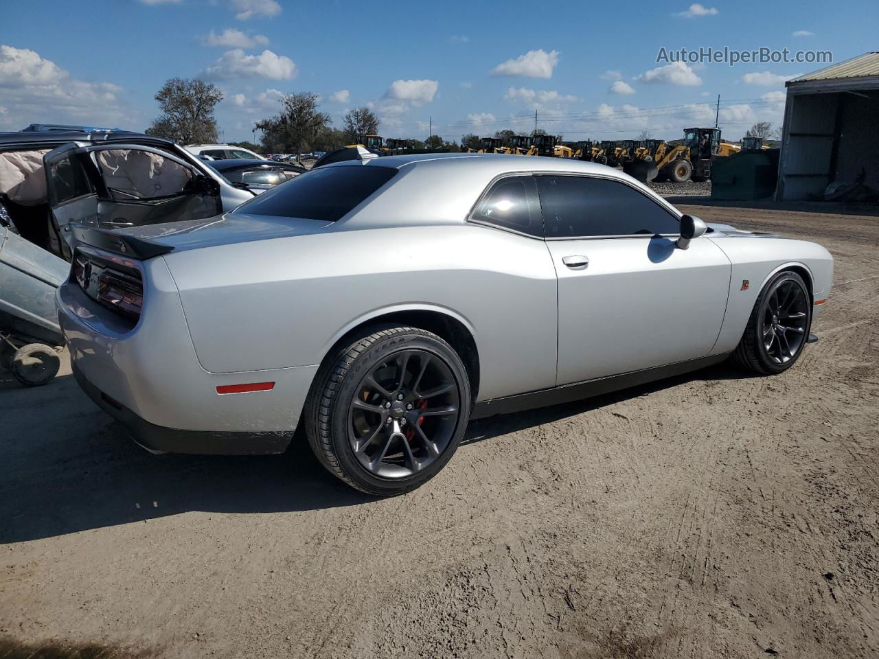 2022 Dodge Challenger R/t Scat Pack Silver vin: 2C3CDZFJ4NH258177