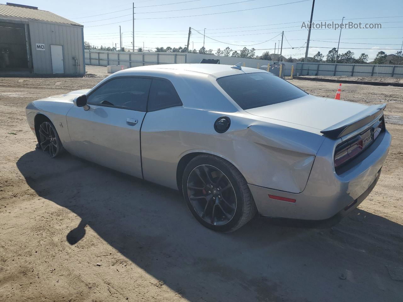 2022 Dodge Challenger R/t Scat Pack Silver vin: 2C3CDZFJ4NH258177