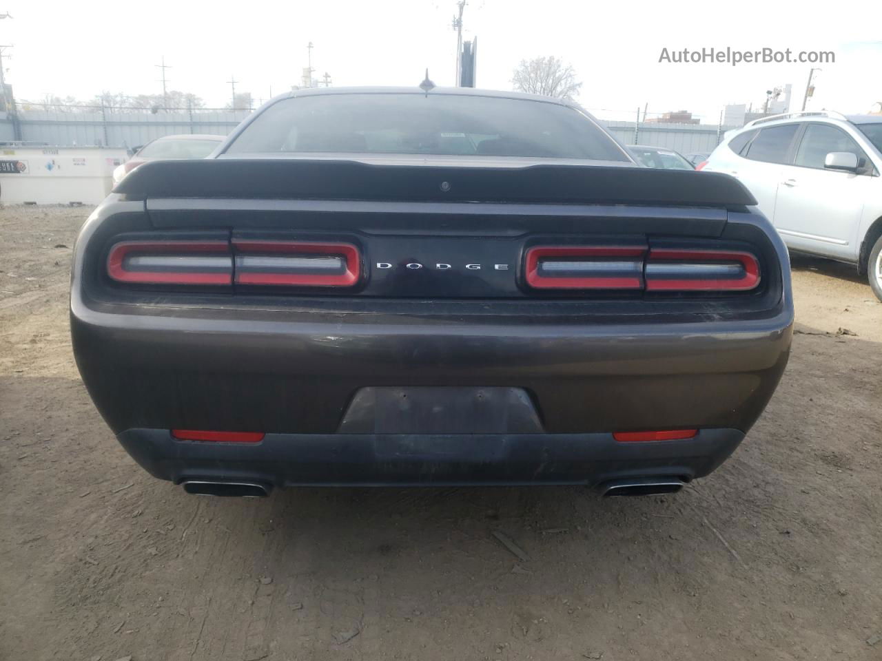 2015 Dodge Challenger R/t Scat Pack Серый vin: 2C3CDZFJ5FH707903