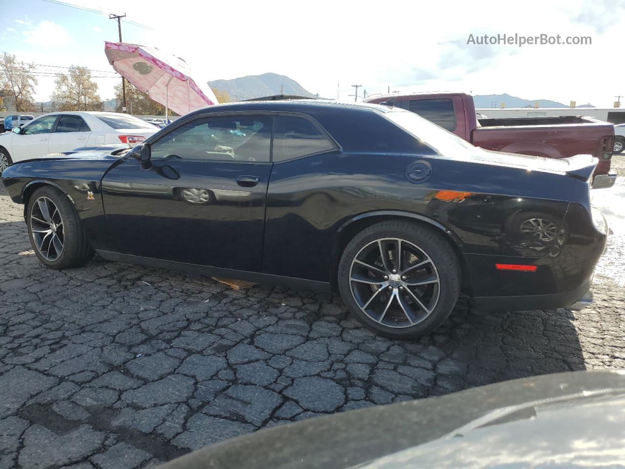 2016 Dodge Challenger R/t Scat Pack Black vin: 2C3CDZFJ5GH142862