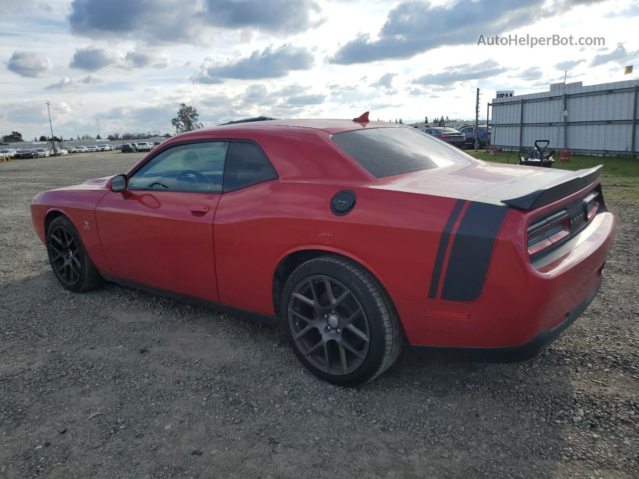 2016 Dodge Challenger R/t Scat Pack Красный vin: 2C3CDZFJ5GH158270