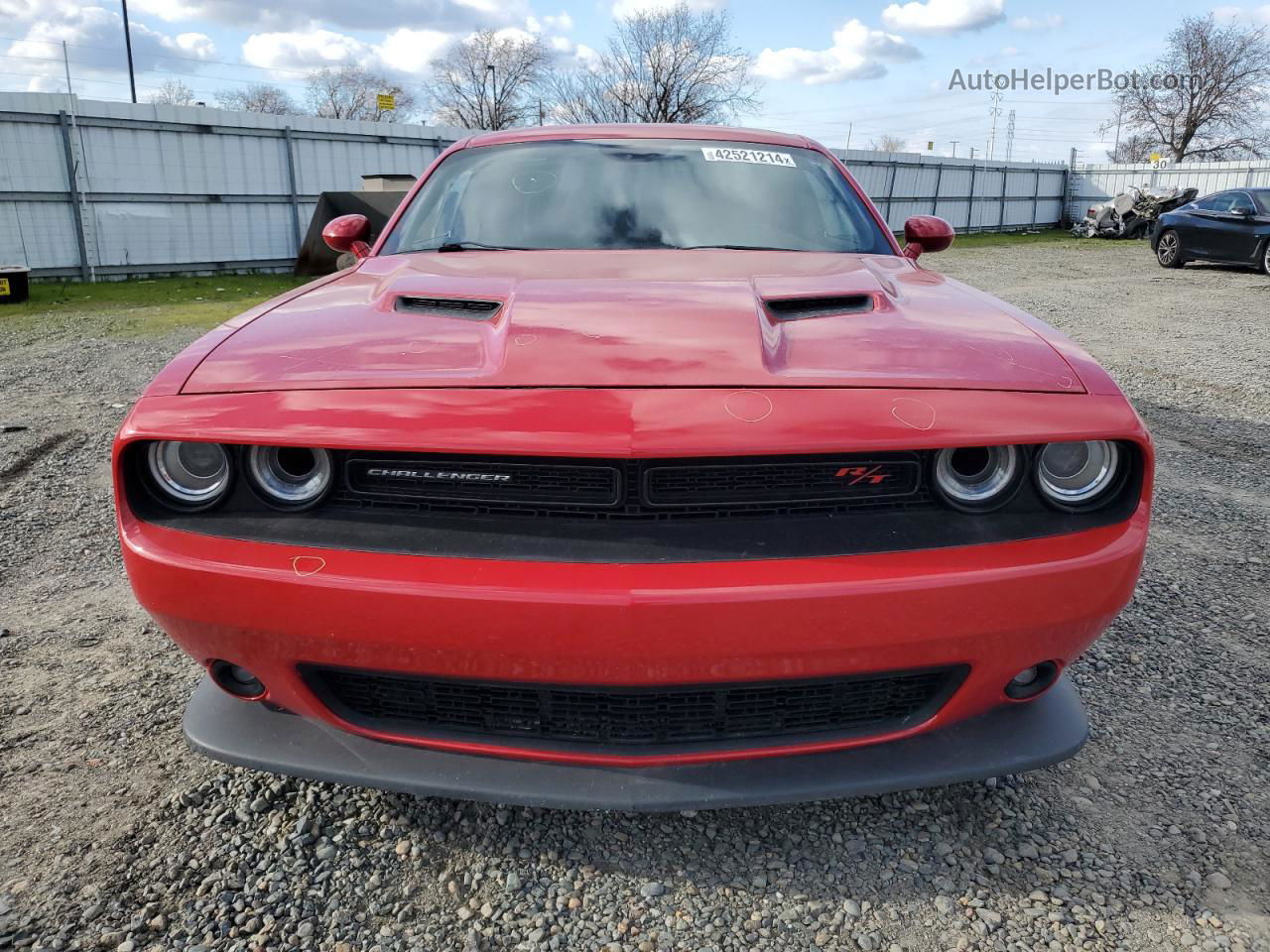 2016 Dodge Challenger R/t Scat Pack Красный vin: 2C3CDZFJ5GH158270