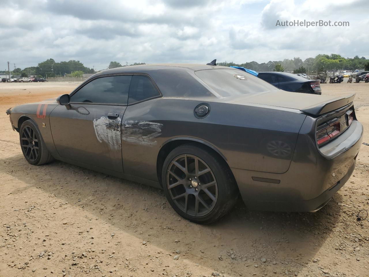 2016 Dodge Challenger R/t Scat Pack Gray vin: 2C3CDZFJ5GH164506