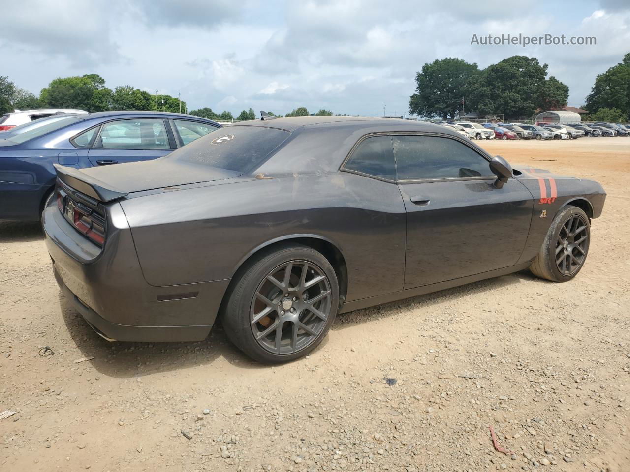 2016 Dodge Challenger R/t Scat Pack Серый vin: 2C3CDZFJ5GH164506