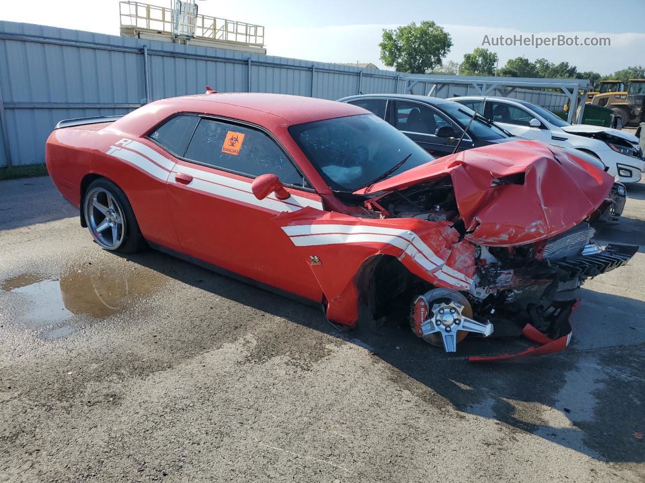 2016 Dodge Challenger R/t Scat Pack Red vin: 2C3CDZFJ5GH255730