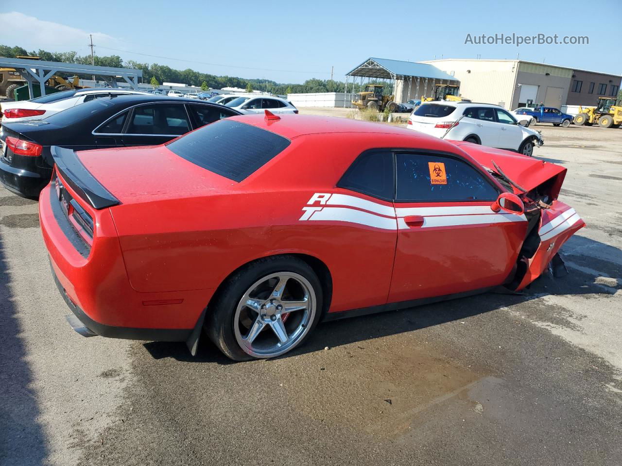 2016 Dodge Challenger R/t Scat Pack Red vin: 2C3CDZFJ5GH255730