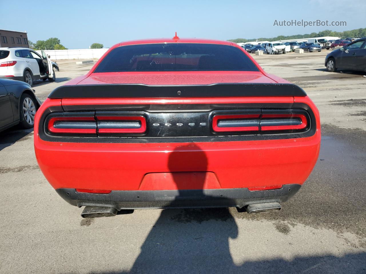 2016 Dodge Challenger R/t Scat Pack Red vin: 2C3CDZFJ5GH255730