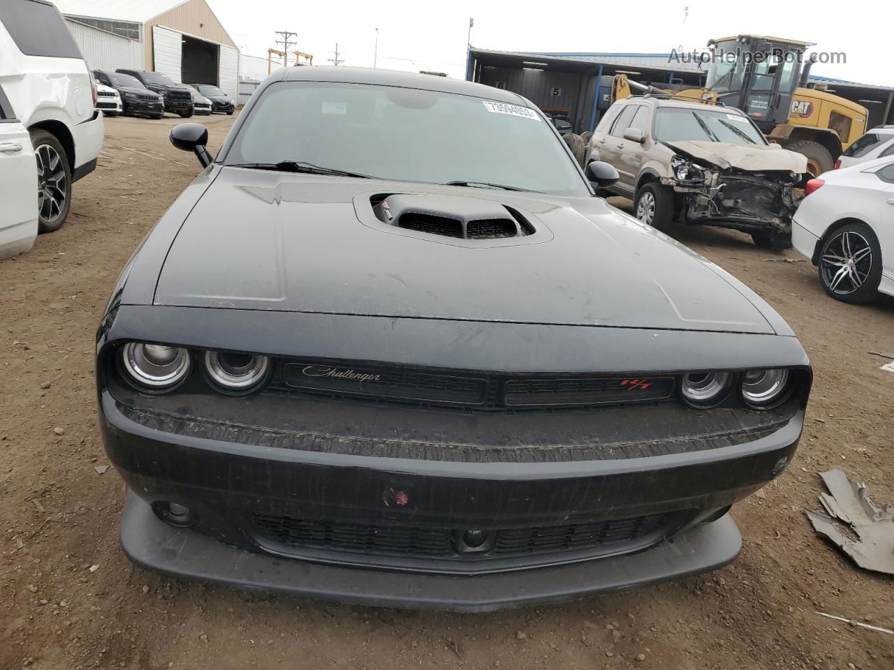 2017 Dodge Challenger Black vin: 2C3CDZFJ5HH502021