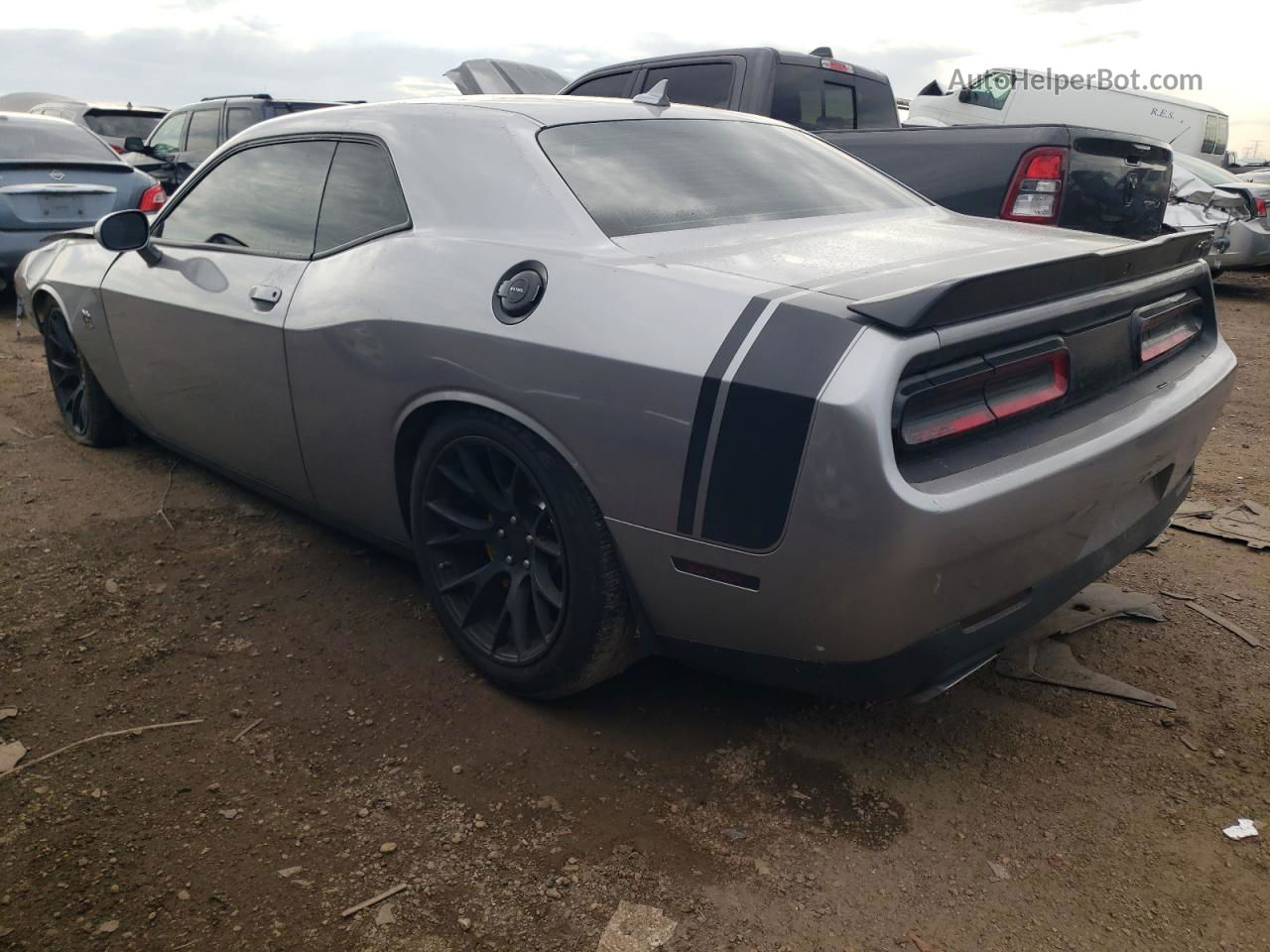 2017 Dodge Challenger R/t 392 Silver vin: 2C3CDZFJ5HH588527