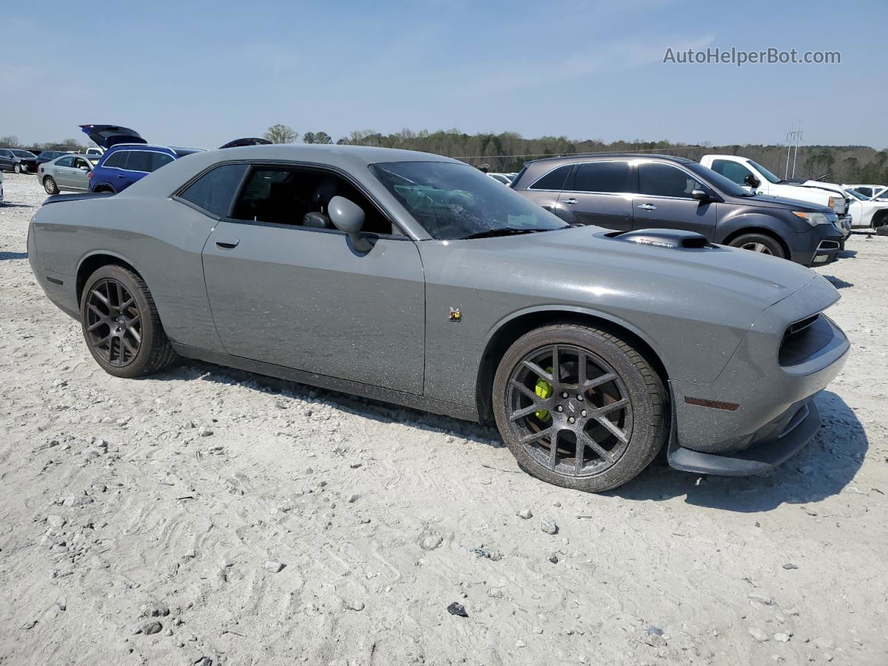 2017 Dodge Challenger R/t 392 Gray vin: 2C3CDZFJ5HH664358