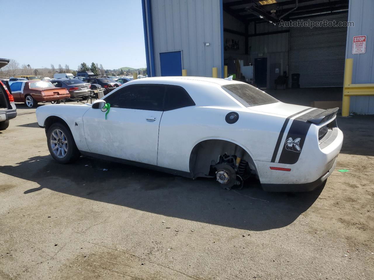 2018 Dodge Challenger R/t 392 White vin: 2C3CDZFJ5JH111196