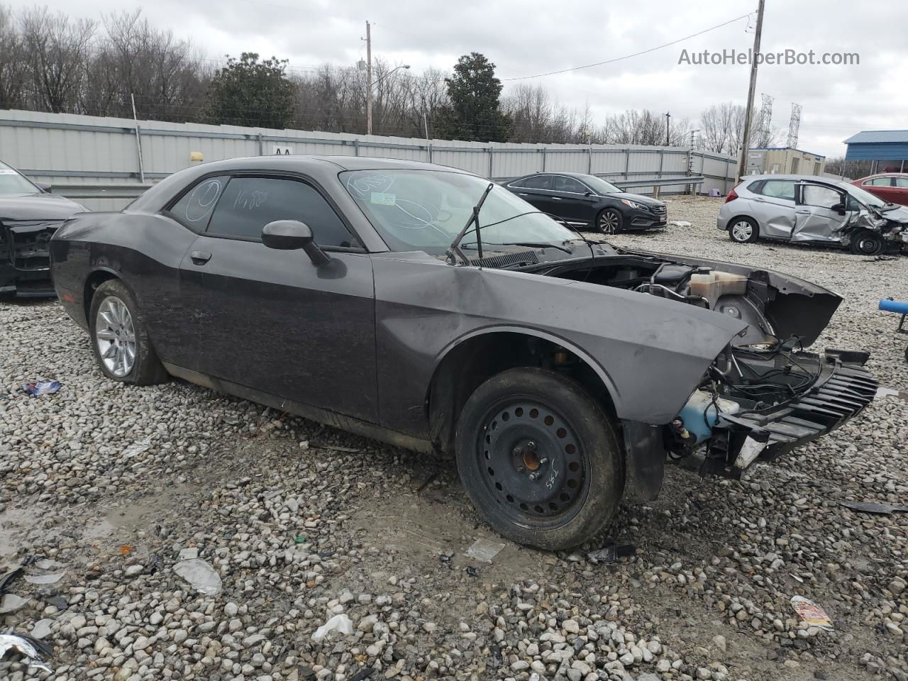 2018 Dodge Challenger R/t 392 Gray vin: 2C3CDZFJ5JH128211