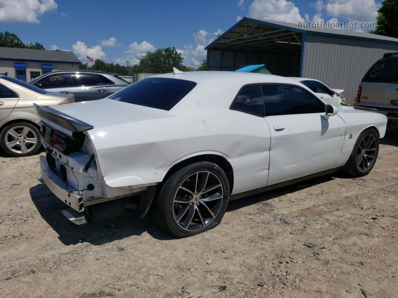 2018 Dodge Challenger R/t 392 White vin: 2C3CDZFJ5JH155344