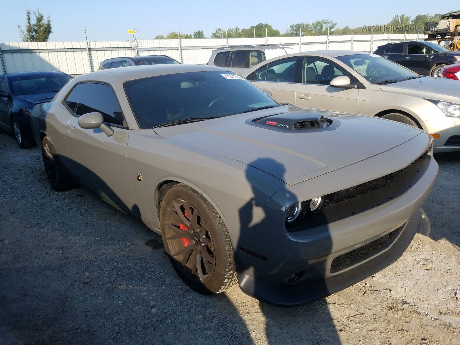 2018 Dodge Challenger R/t 392 Gray vin: 2C3CDZFJ5JH202243