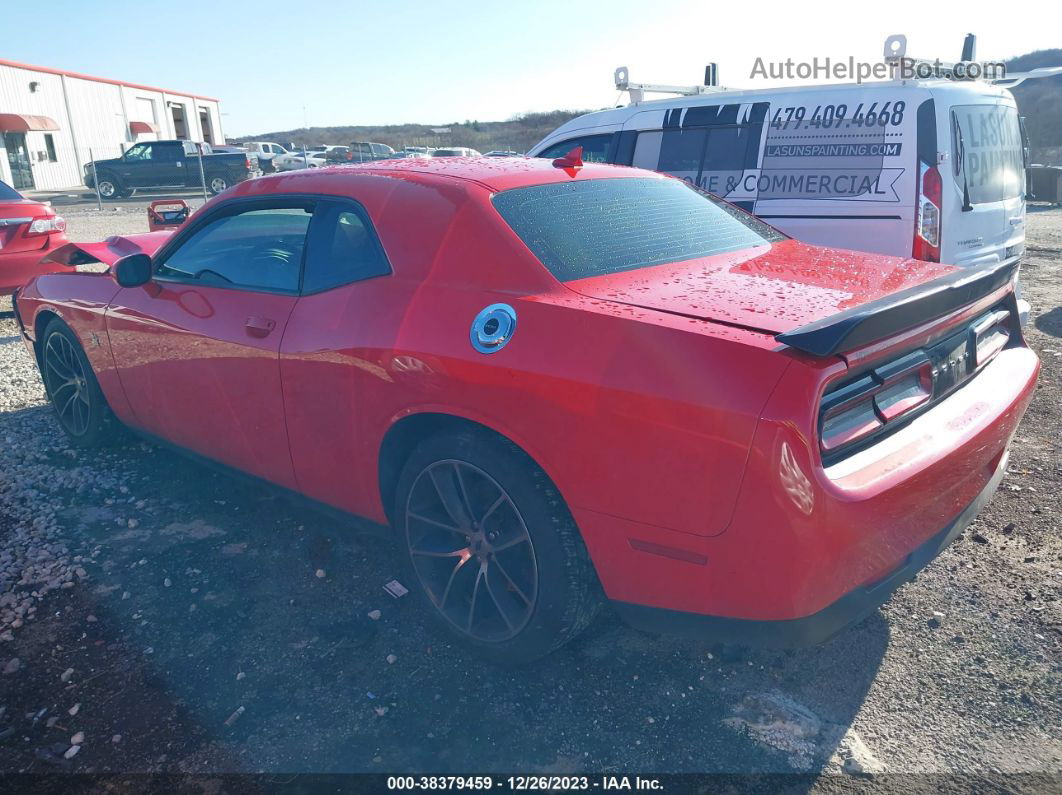 2018 Dodge Challenger R/t Scat Pack Красный vin: 2C3CDZFJ5JH306098