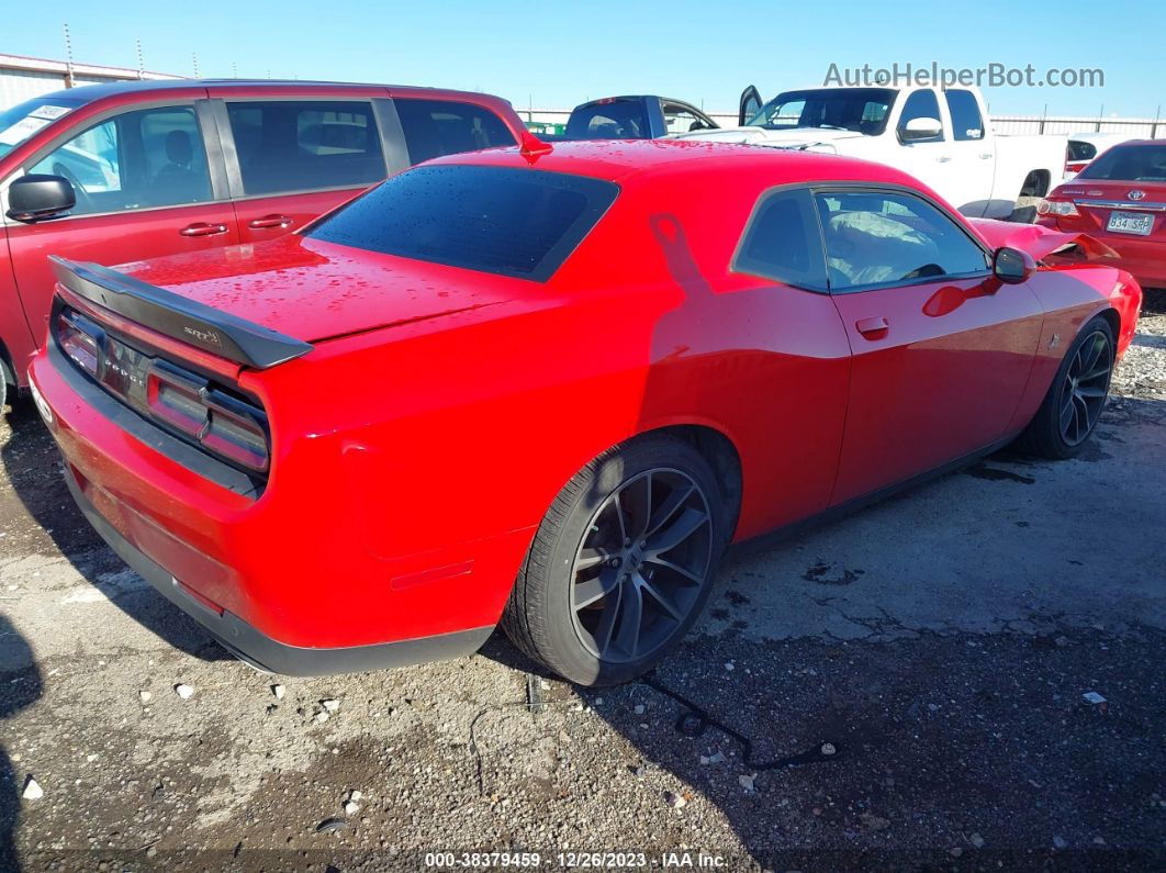 2018 Dodge Challenger R/t Scat Pack Red vin: 2C3CDZFJ5JH306098