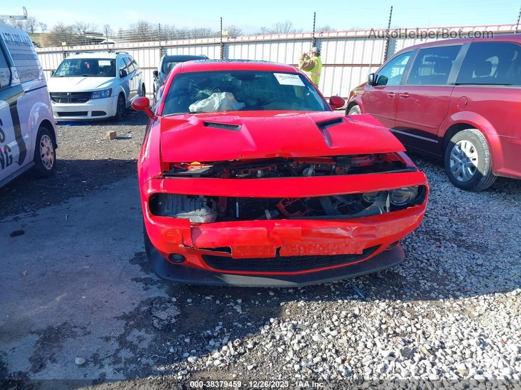 2018 Dodge Challenger R/t Scat Pack Красный vin: 2C3CDZFJ5JH306098