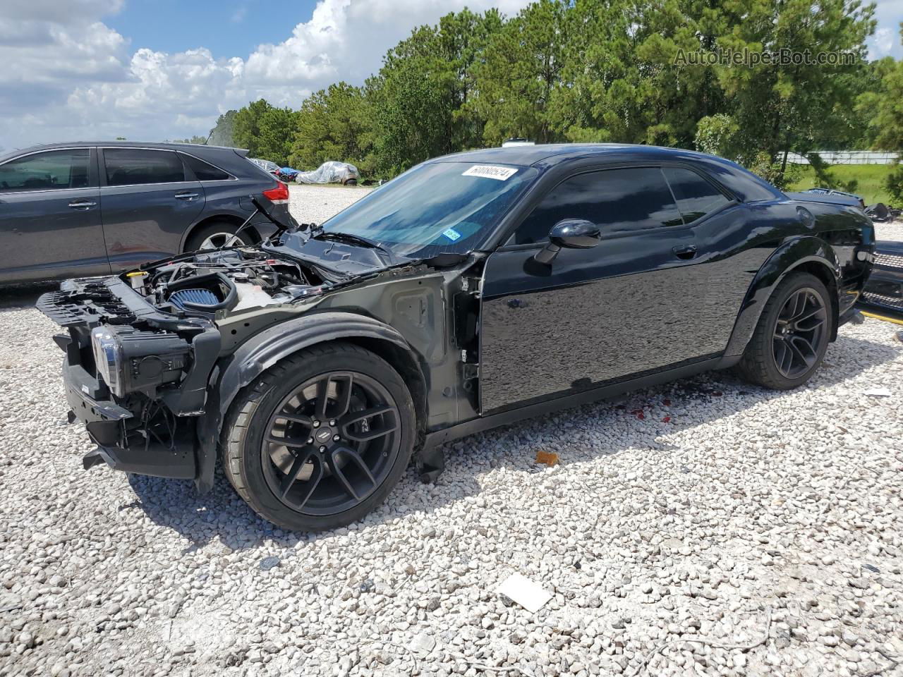 2022 Dodge Challenger R/t Scat Pack Black vin: 2C3CDZFJ5NH222546