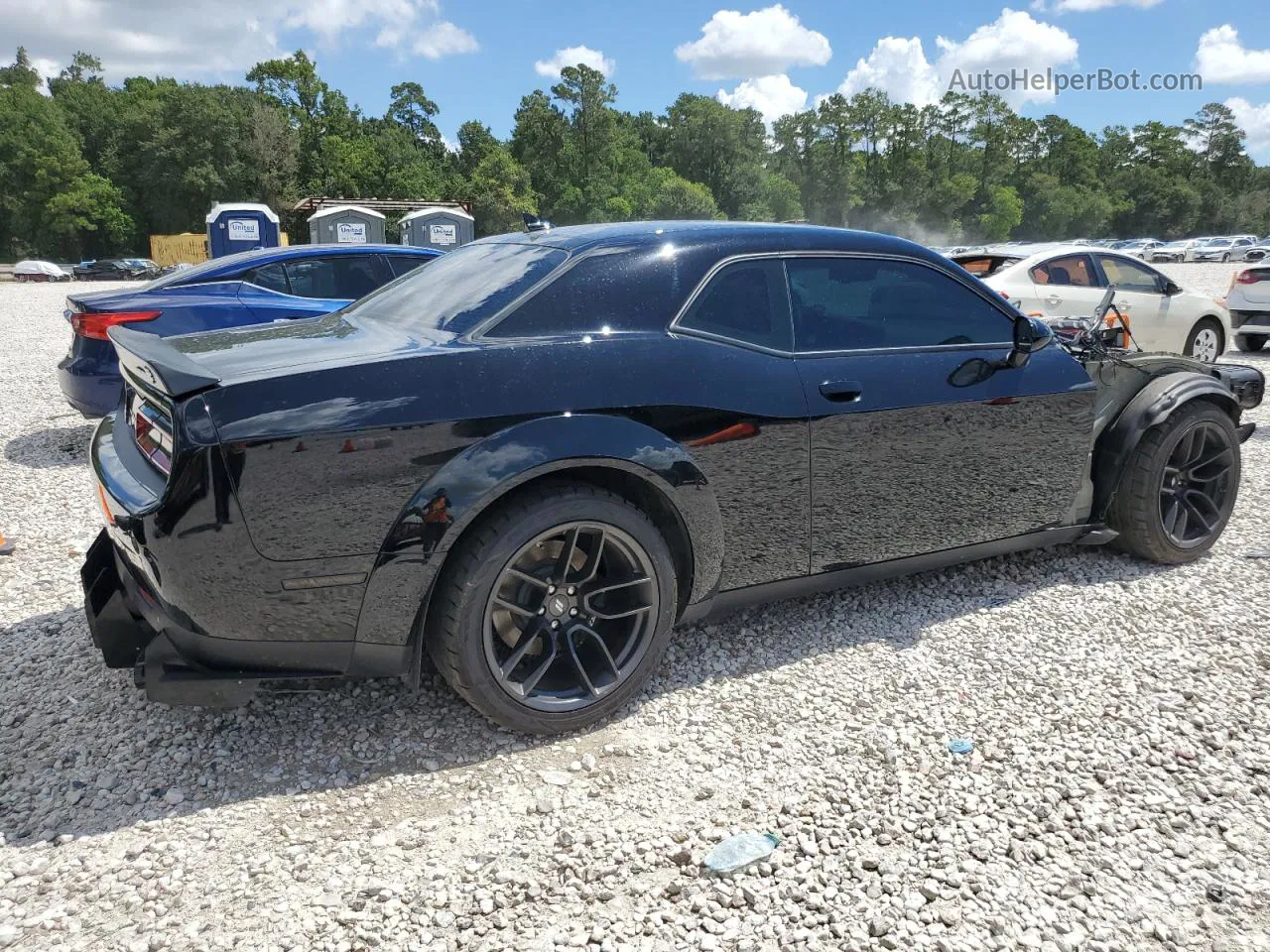 2022 Dodge Challenger R/t Scat Pack Black vin: 2C3CDZFJ5NH222546