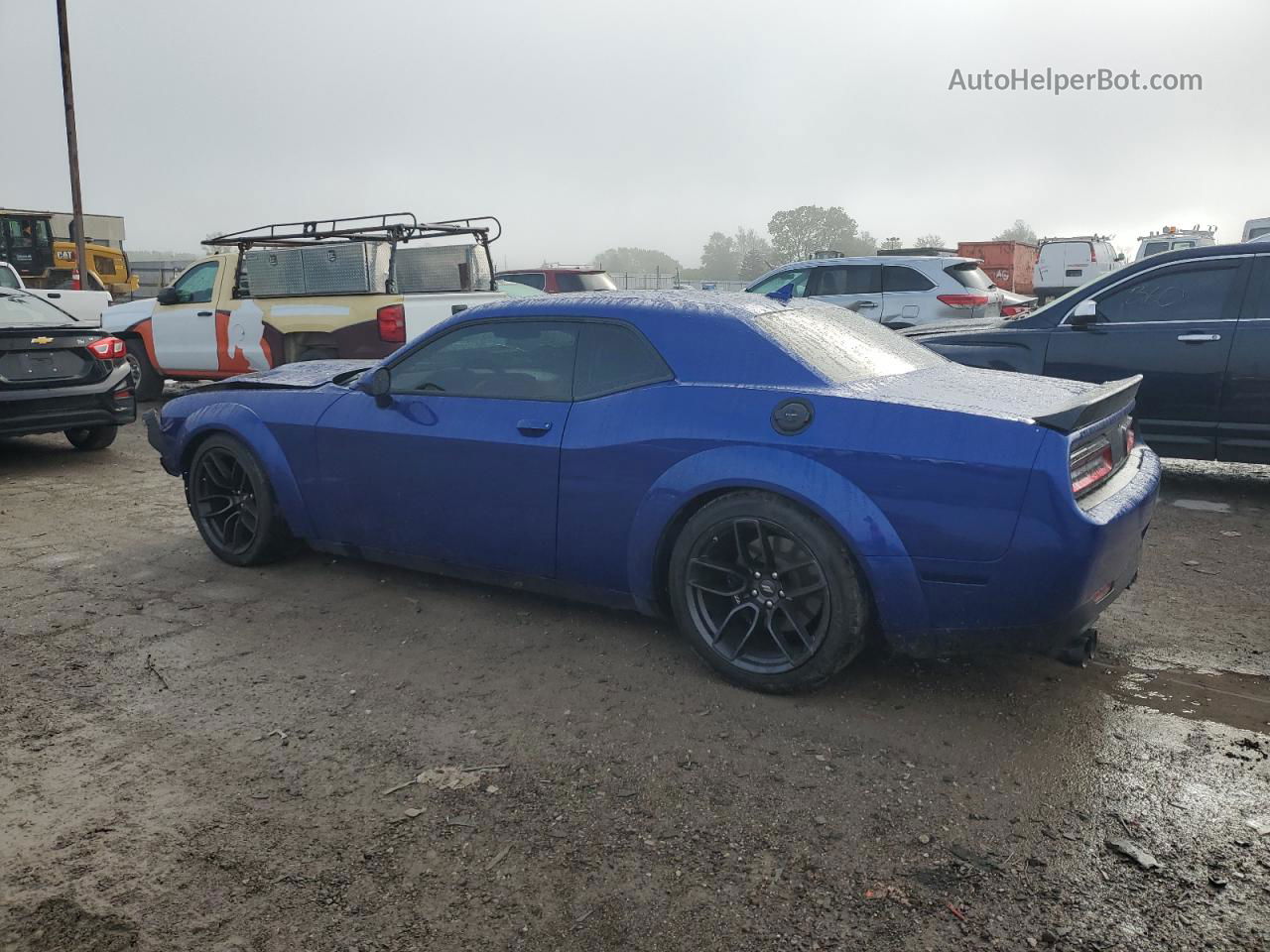 2022 Dodge Challenger R/t Scat Pack Blue vin: 2C3CDZFJ5NH230257