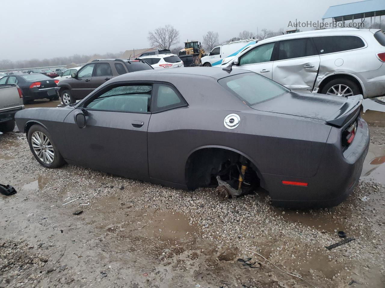 2015 Dodge Challenger R/t Scat Pack Gray vin: 2C3CDZFJ6FH782626