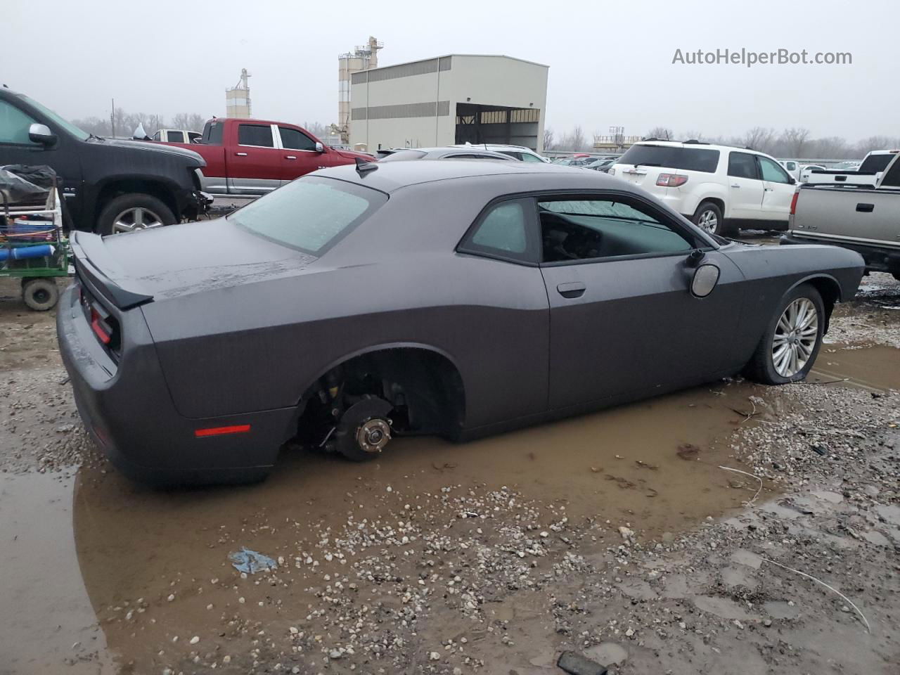 2015 Dodge Challenger R/t Scat Pack Gray vin: 2C3CDZFJ6FH782626