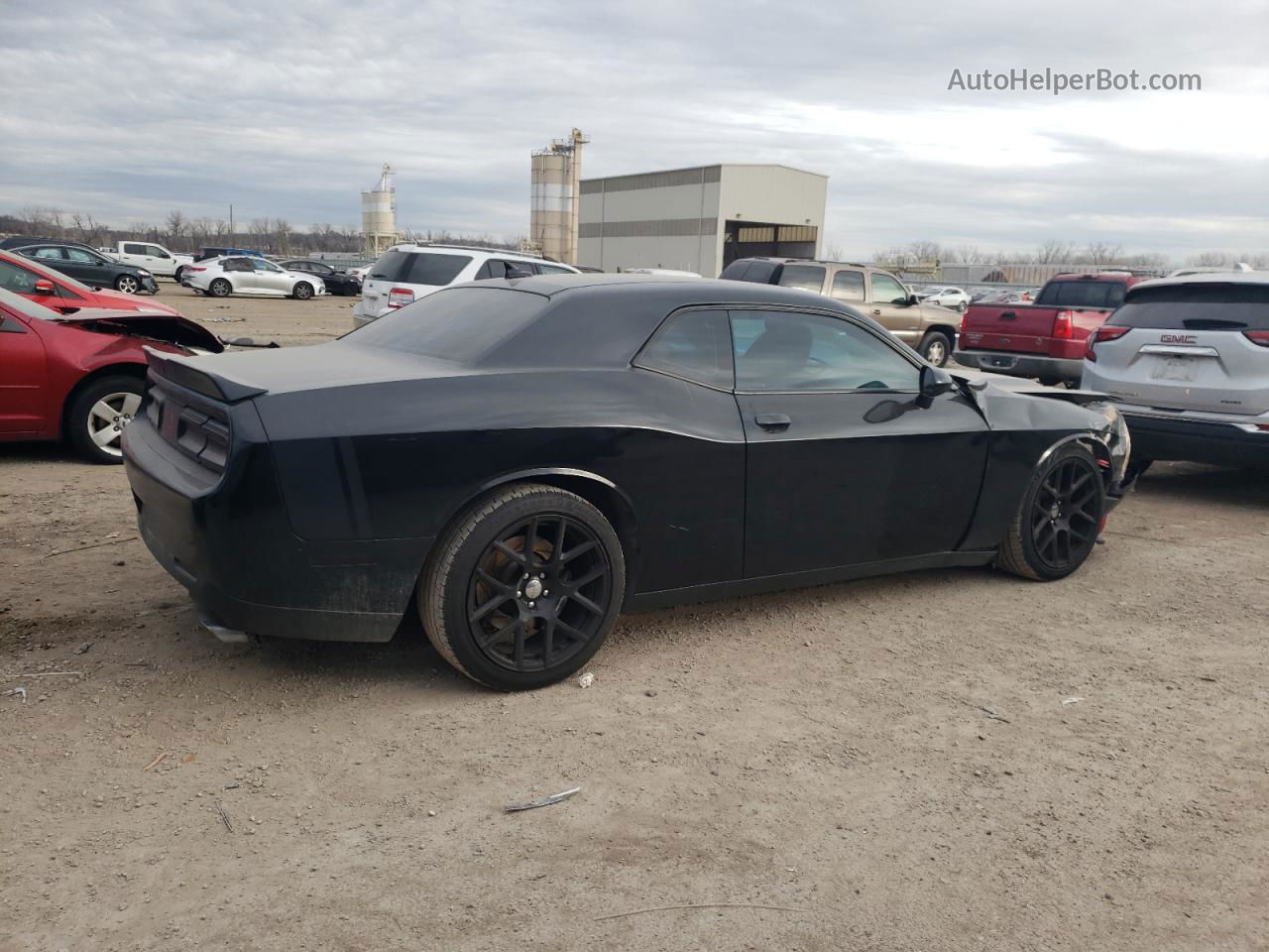 2015 Dodge Challenger R/t Scat Pack Black vin: 2C3CDZFJ6FH804527