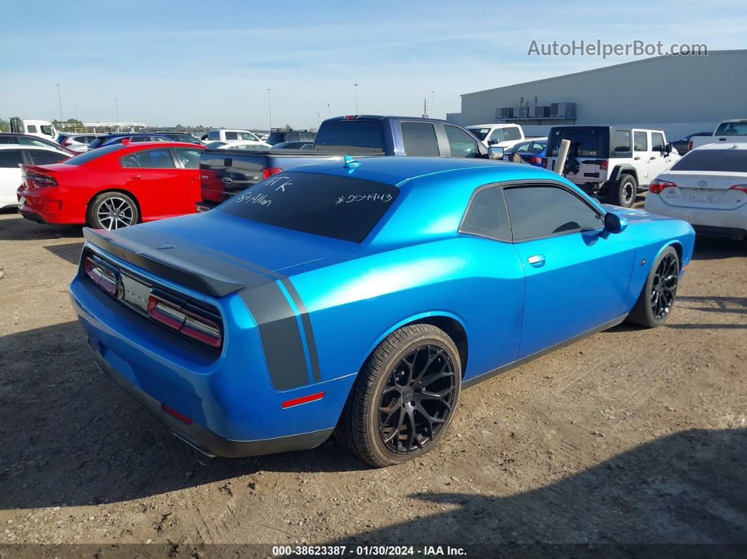 2016 Dodge Challenger 392 Hemi Scat Pack Shaker Blue vin: 2C3CDZFJ6GH254943