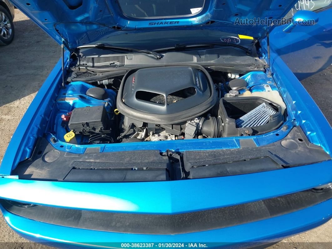 2016 Dodge Challenger 392 Hemi Scat Pack Shaker Blue vin: 2C3CDZFJ6GH254943