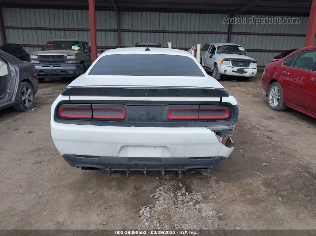 2016 Dodge Challenger R/t Scat Pack White vin: 2C3CDZFJ6GH322996