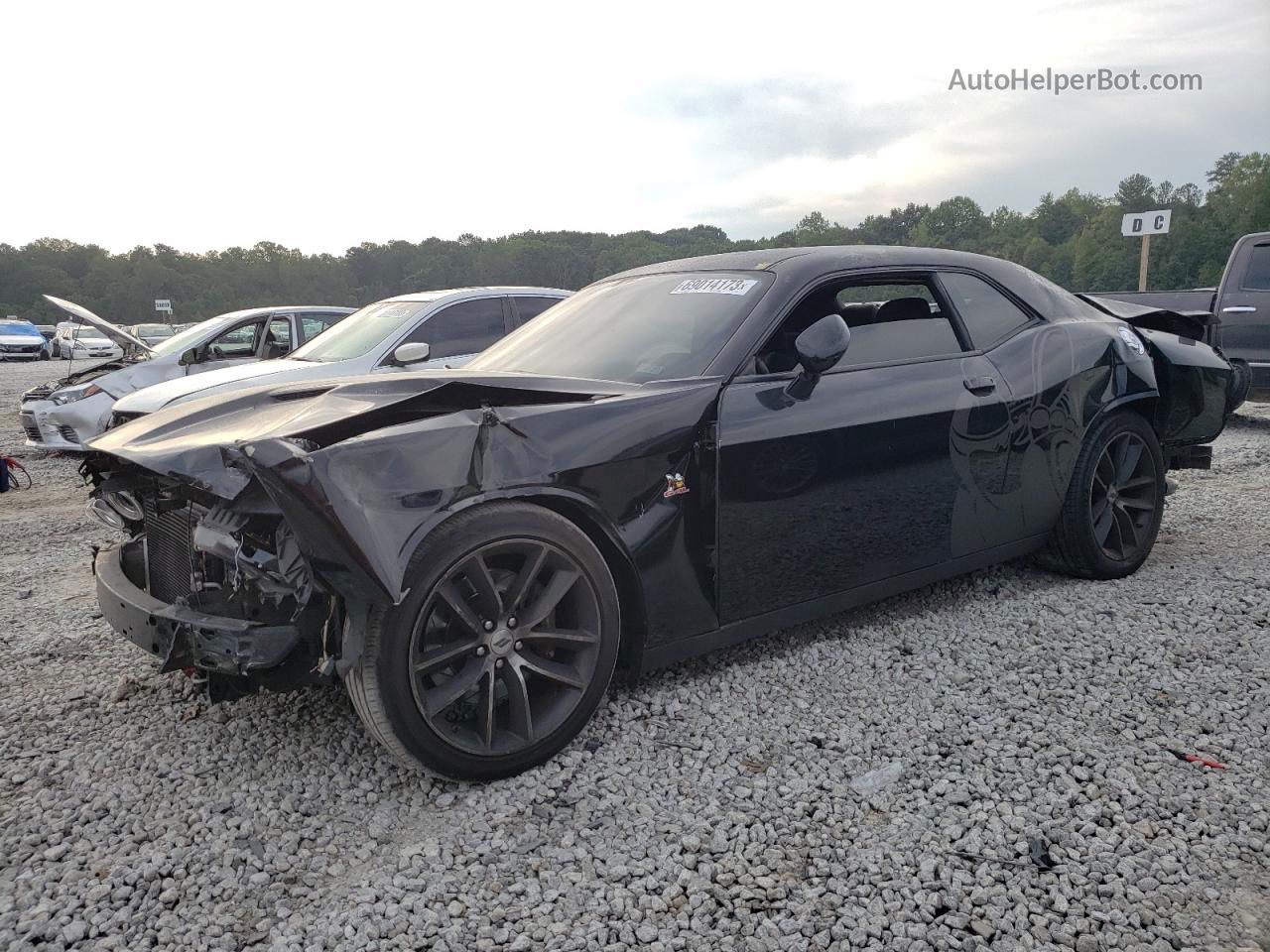 2018 Dodge Challenger R/t 392 Black vin: 2C3CDZFJ6JH142084