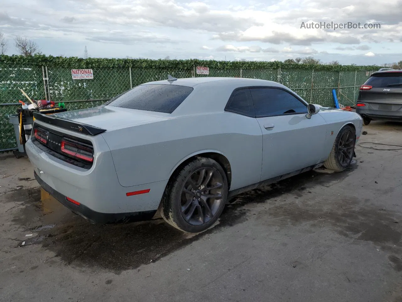 2022 Dodge Challenger R/t Scat Pack Серый vin: 2C3CDZFJ6NH175480