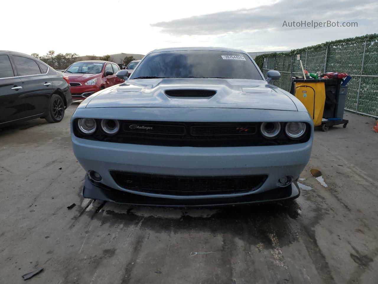 2022 Dodge Challenger R/t Scat Pack Серый vin: 2C3CDZFJ6NH175480