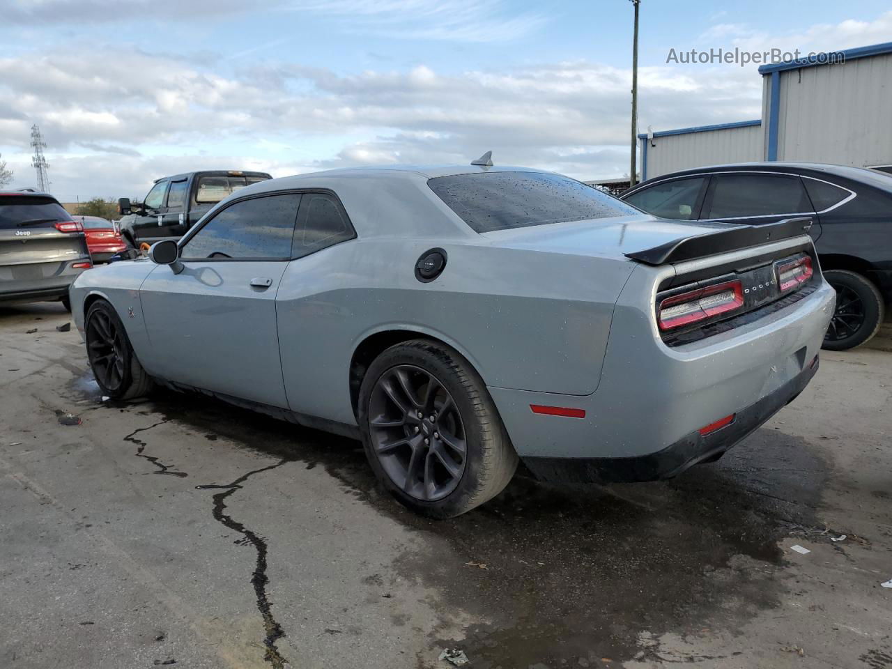 2022 Dodge Challenger R/t Scat Pack Серый vin: 2C3CDZFJ6NH175480