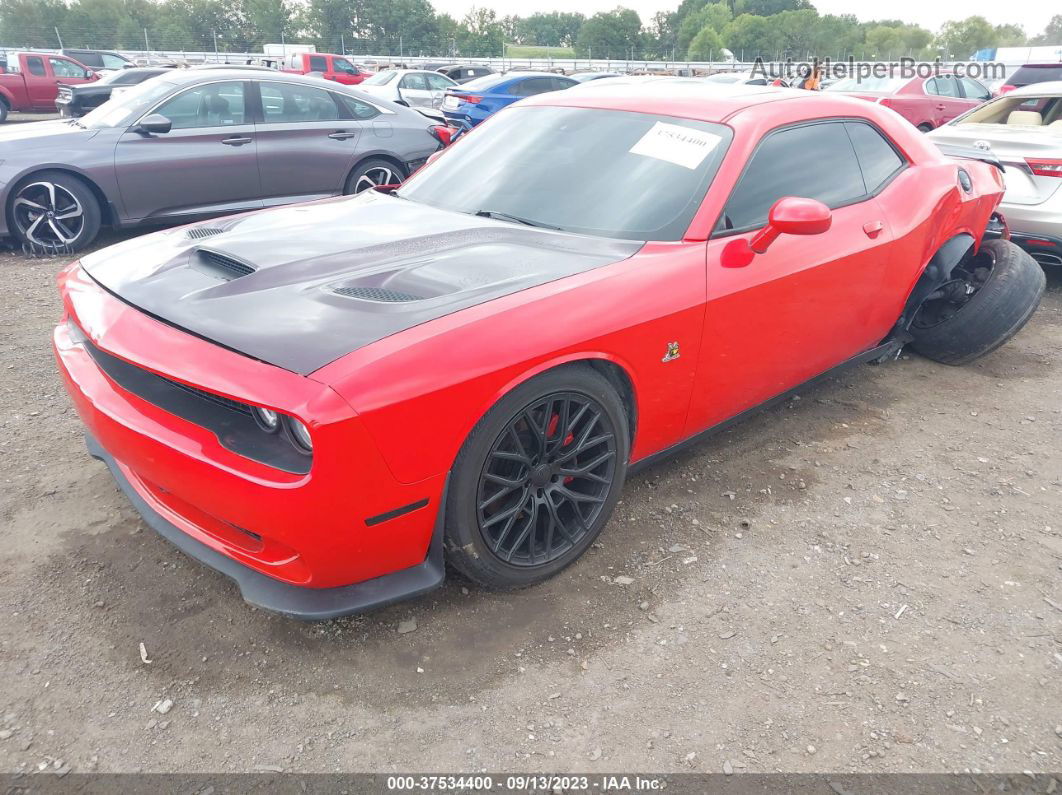 2015 Dodge Challenger R/t Scat Pack Red vin: 2C3CDZFJ7FH744046