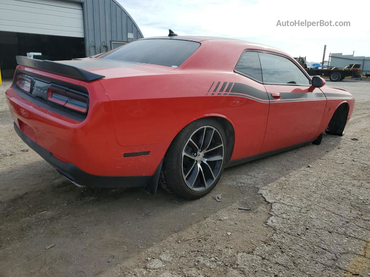 2015 Dodge Challenger R/t Scat Pack Red vin: 2C3CDZFJ7FH820638