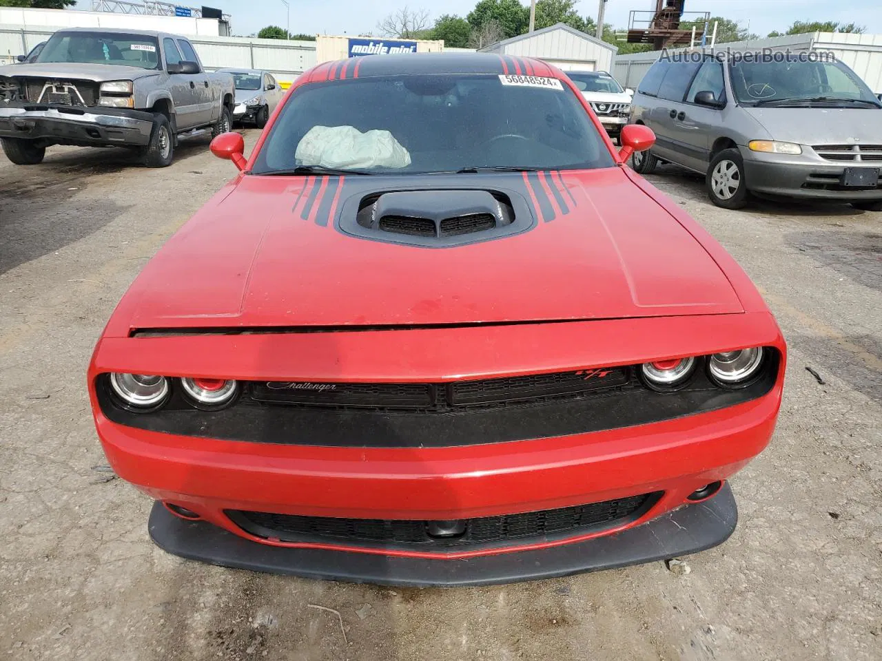 2015 Dodge Challenger R/t Scat Pack Red vin: 2C3CDZFJ7FH820638