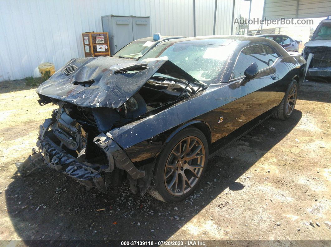 2015 Dodge Challenger R/t Scat Pack Black vin: 2C3CDZFJ7FH821966