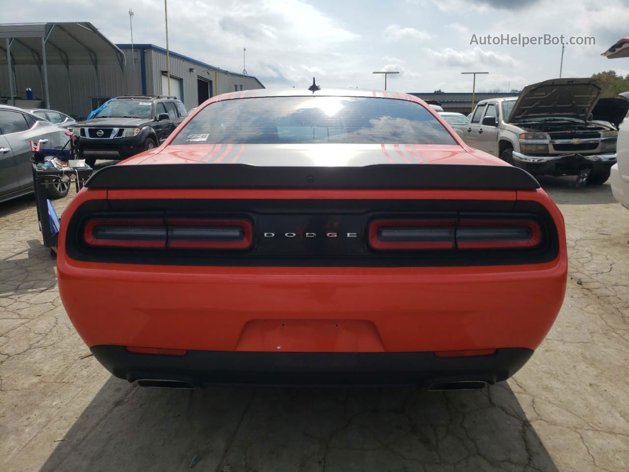 2016 Dodge Challenger R/t Scat Pack Orange vin: 2C3CDZFJ7GH337670