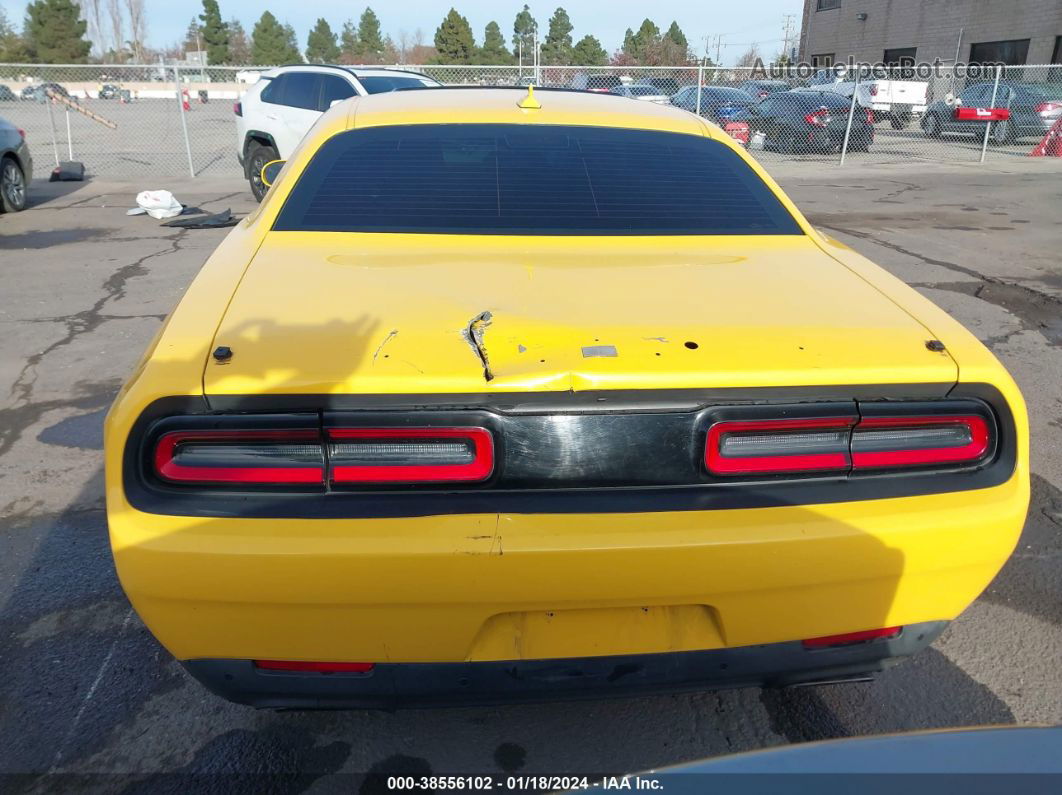 2017 Dodge Challenger R/t Scat Pack Yellow vin: 2C3CDZFJ7HH613735